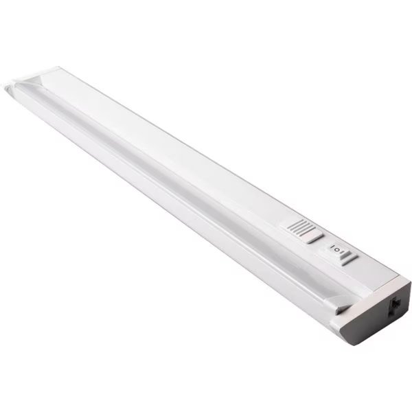 12 in. Amertac White Plug-In LED Undercabinet Light, 3000 Lumens, Lucent, Mfr#: LU2087747